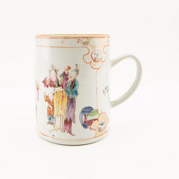 Mugg Kina 1700-talets andra hälft, porslin.