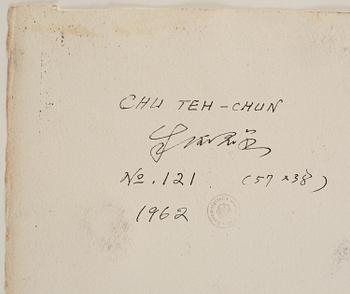 Chu Teh-Chun, "Composition No. 121".