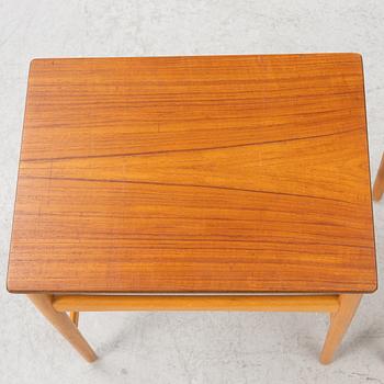 Hans J. Wegner, satsbord, 2 delar, Andreas Tuck, Danmark, 1960-tal.