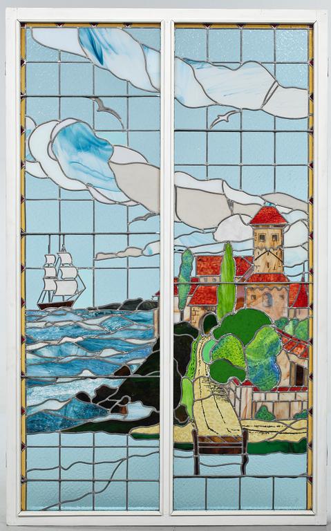 BLYINFATTAT FÖNSTER, 1900-tal.