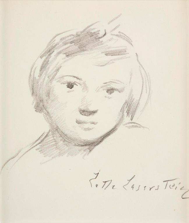 Lotte Laserstein, Portrait of a girl.