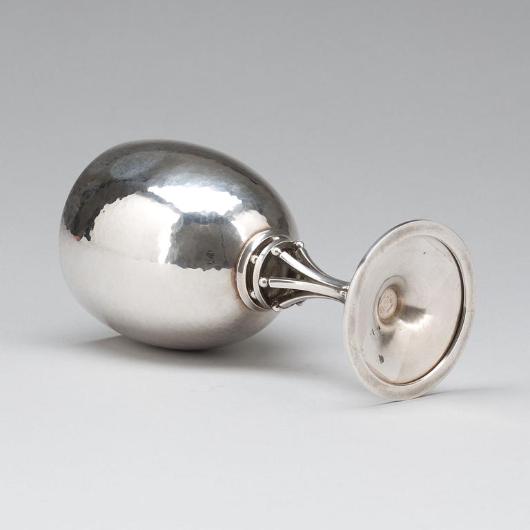 BÄGARE, Sterling. Georg Jensen, design Harald Nielsen. Ca 290 g.