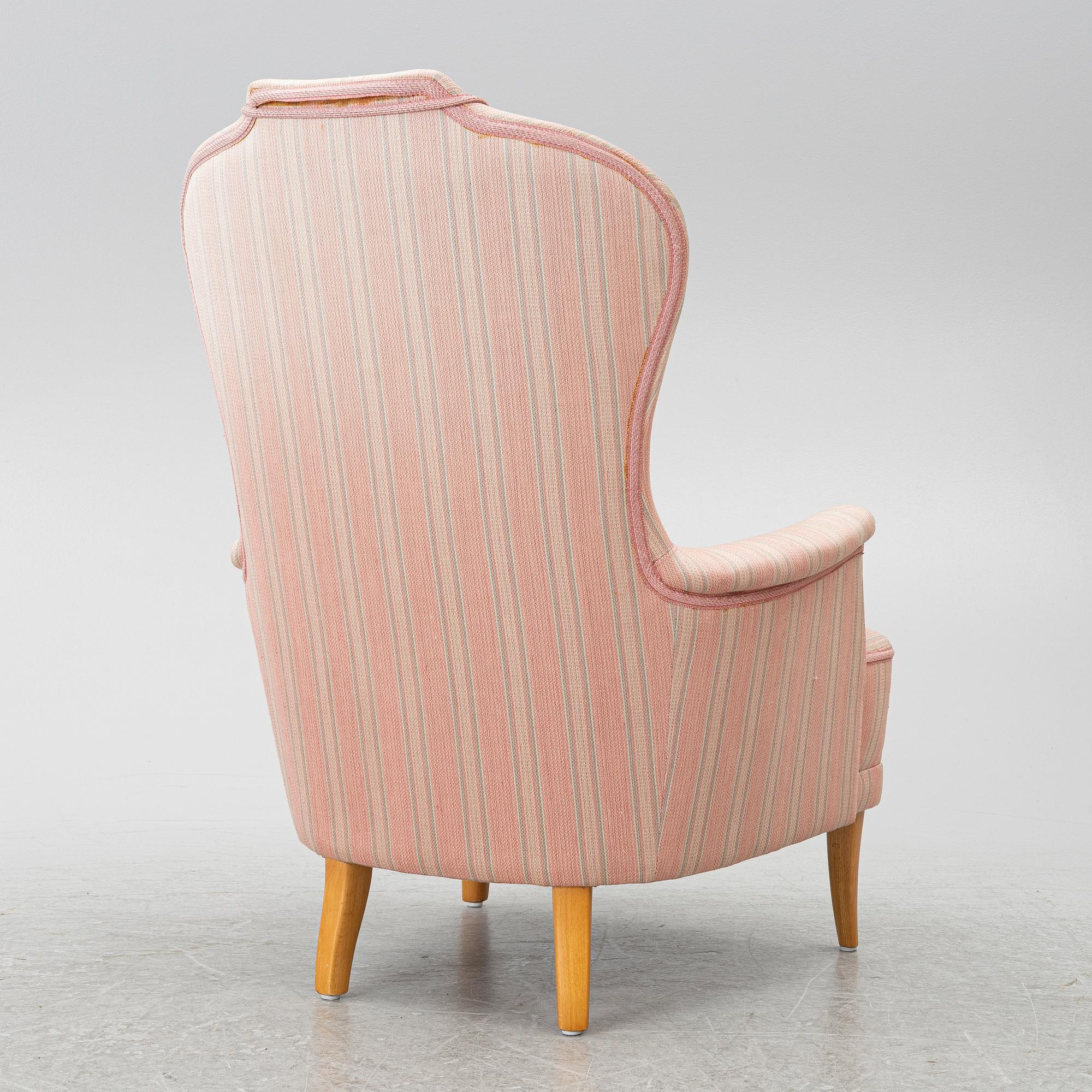 Carl Malmsten, Armchair, “Farmor”, AB O.H. Sjögren, second half of the 20th century.