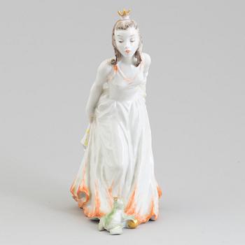 A Rosenthal figure of the 'Frog Queen', Germany, 1948.