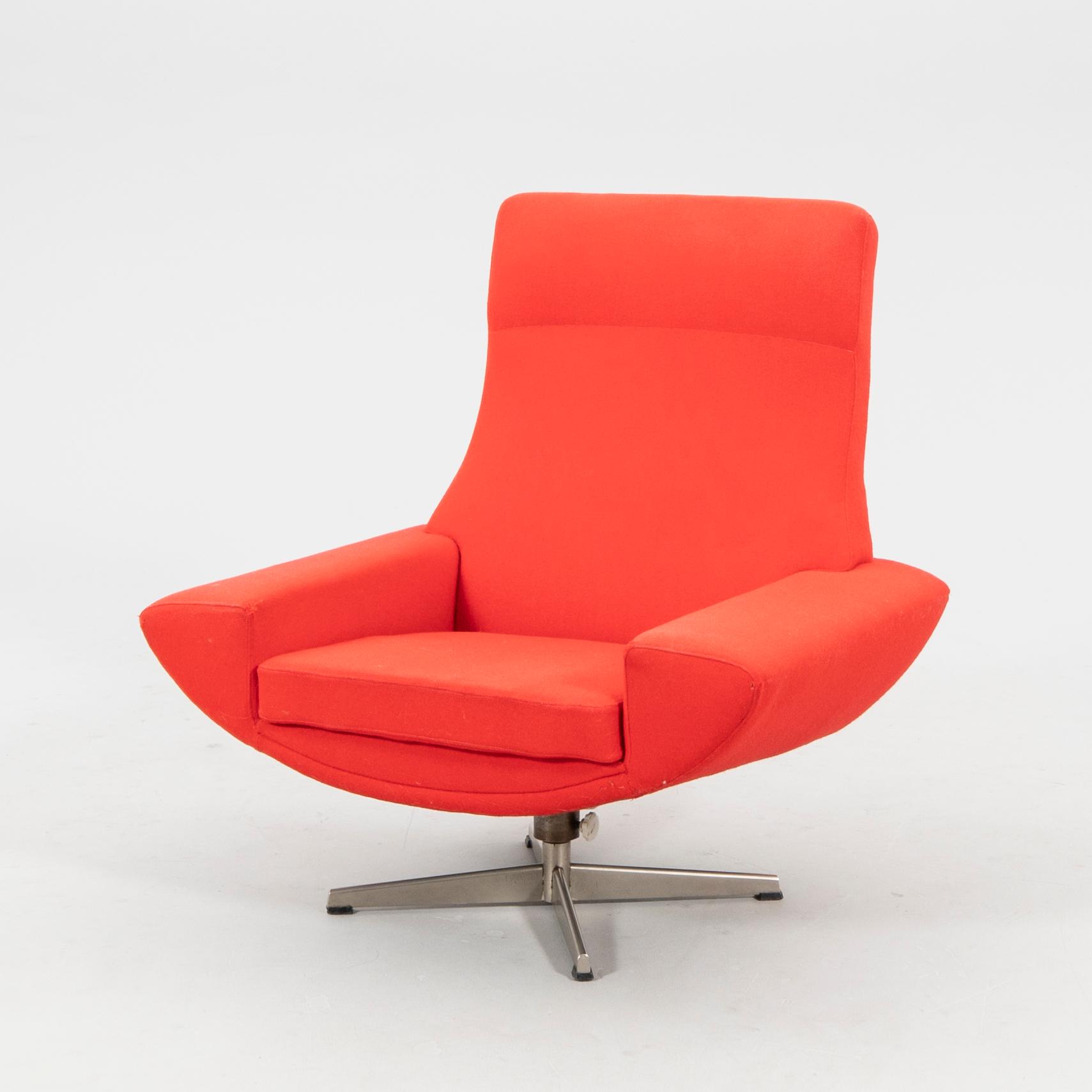 Johannes Andersen,  fåtölj, "Capri", Trensum, 1900-talets senare del.