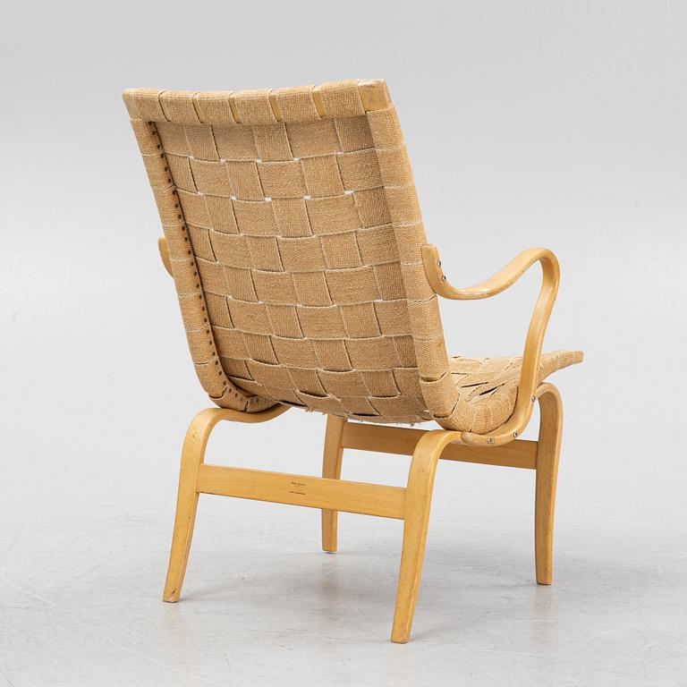 Bruno Mathsson, an 'Eva' easy chair for Karl Mathsson, second part of the 20th Century.