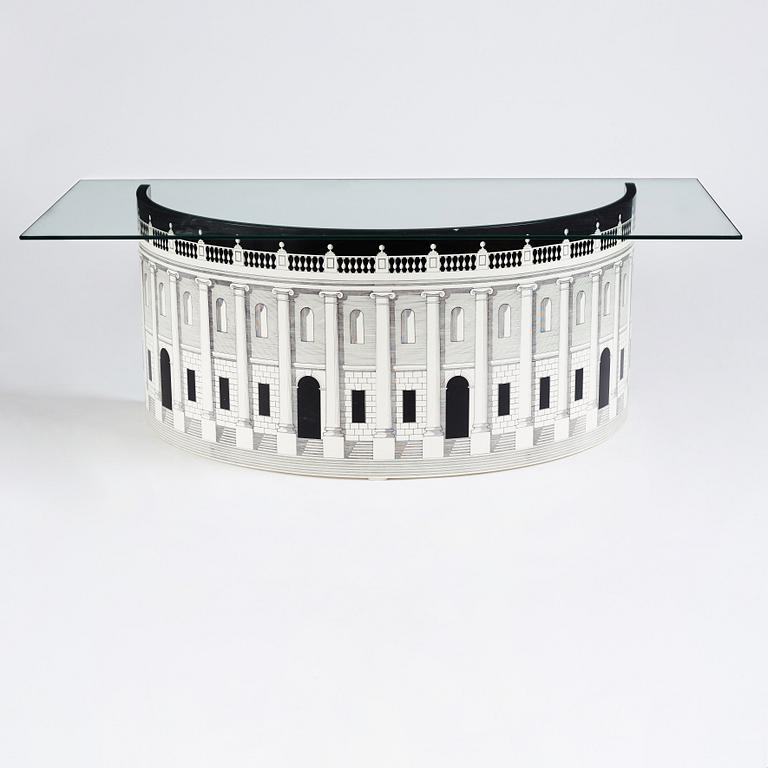 Piero Fornasetti, soffbord, "Architettura", Fornasetti, Milano, Italien 2008.