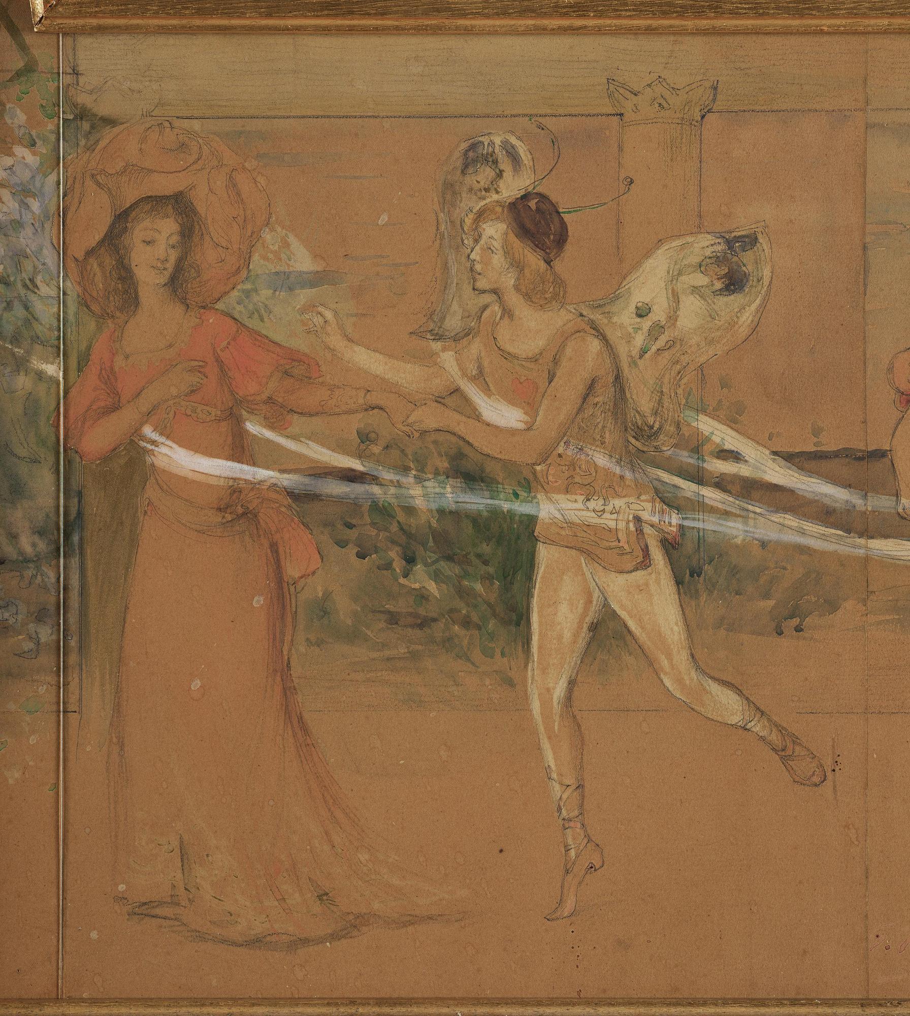 Georg Pauli/Hanna Hirsch-Pauli, Festival procession.