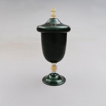 LOCKPOKAL, glas, Murano, 1900-tal.