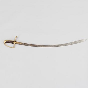 SABRE, marked Wira Bruk Anno 1762.