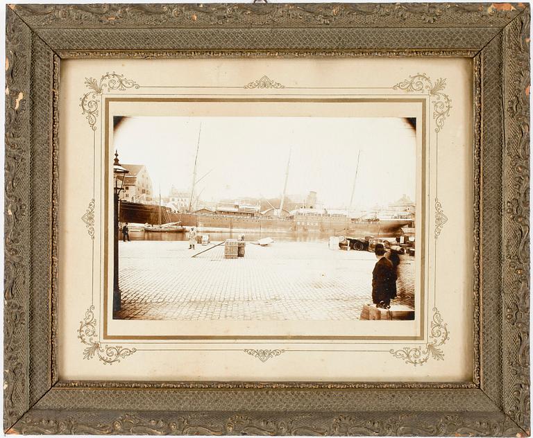 SKEPPSFOTOGRAFI, SS Hekla Danmark, omkring år 1900.