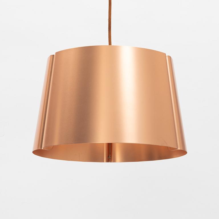 Jonas Lindvall, a model 'W 124 Medium' copper ceiling light, Wästberg.