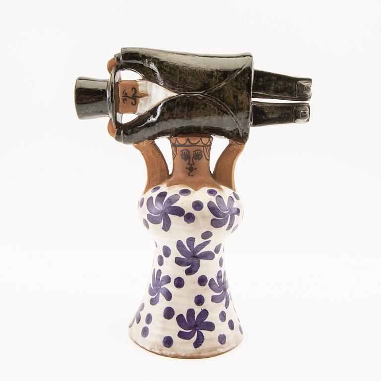 Lisa Larson, a signed stoneware figurine Gustavsberg.
