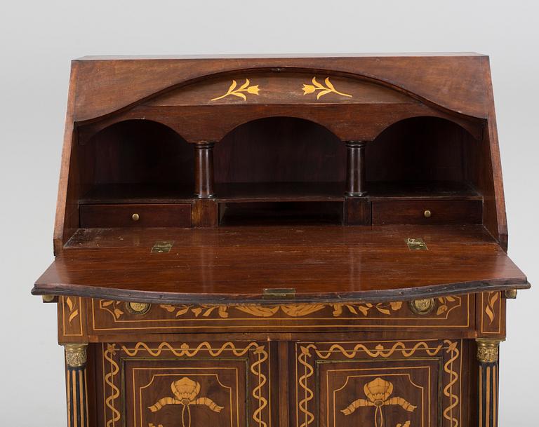 A 19th century Dutch secretaire.