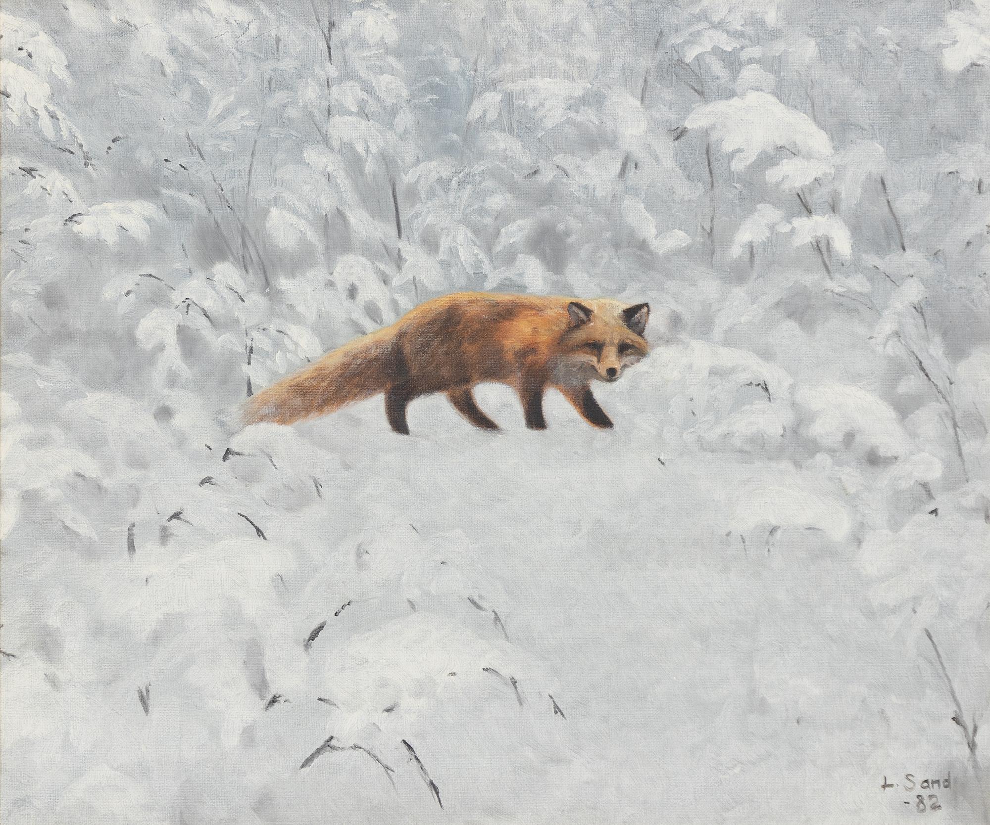 Lennart Sand, "Vinterräv".