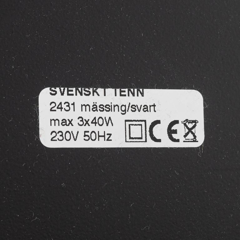 Josef Frank, a model 2431 'San Francisco' floor light for Svenskt Tenn, Sweden.