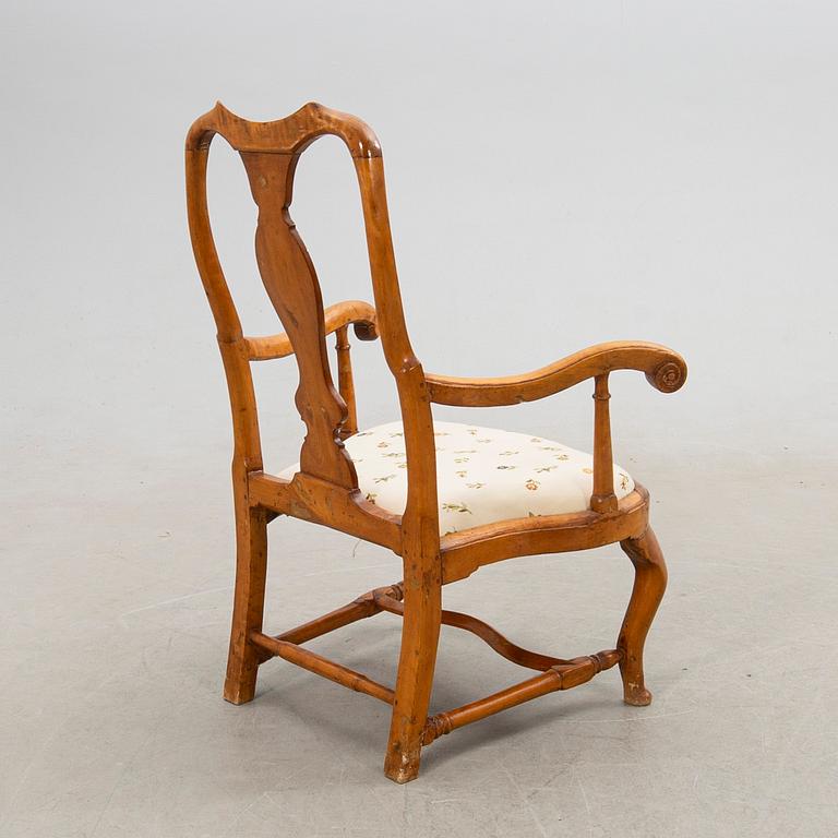 Armchair, Rococo, probably Denmark, 18th century.