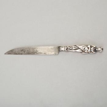 A SILVER HANDLED KNIFE, Amsterdam ca 1700.