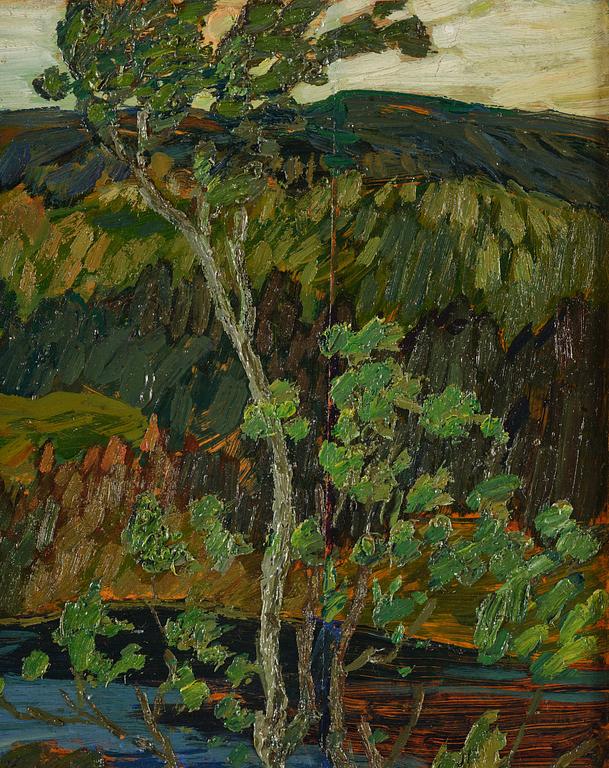 Helmer Osslund, Autumn at Indalsälven.