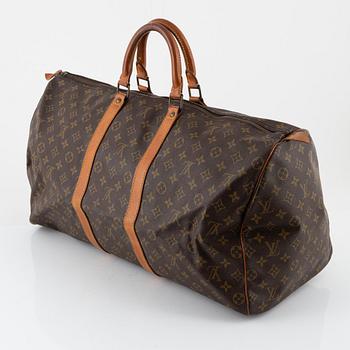 Louis Vuitton, weekend bag, "Keepall 55", vintage.
