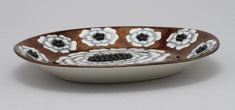 FAT, porslin, "Fiori", Birger Kaipianinen, Arabia, sign o numr 187/2000, 1983.