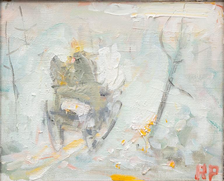 Ragnar Person, Winter Journey with Horse and Cart.