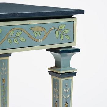 Carl Malmsten, a Swedish Grace console table, cabinetmaker Albin Johansson, Stockholm, for Villa Kvikkjokk, 1927.