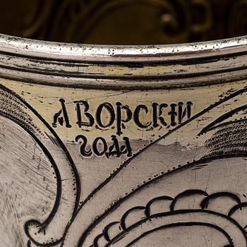 MUGG, silver, Tallinn, Sven Herling 1733-1777.