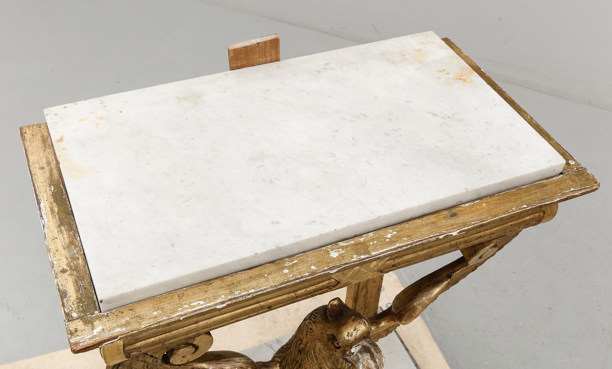 KONSOLBORD, empire, 1800-talets första hälft.
