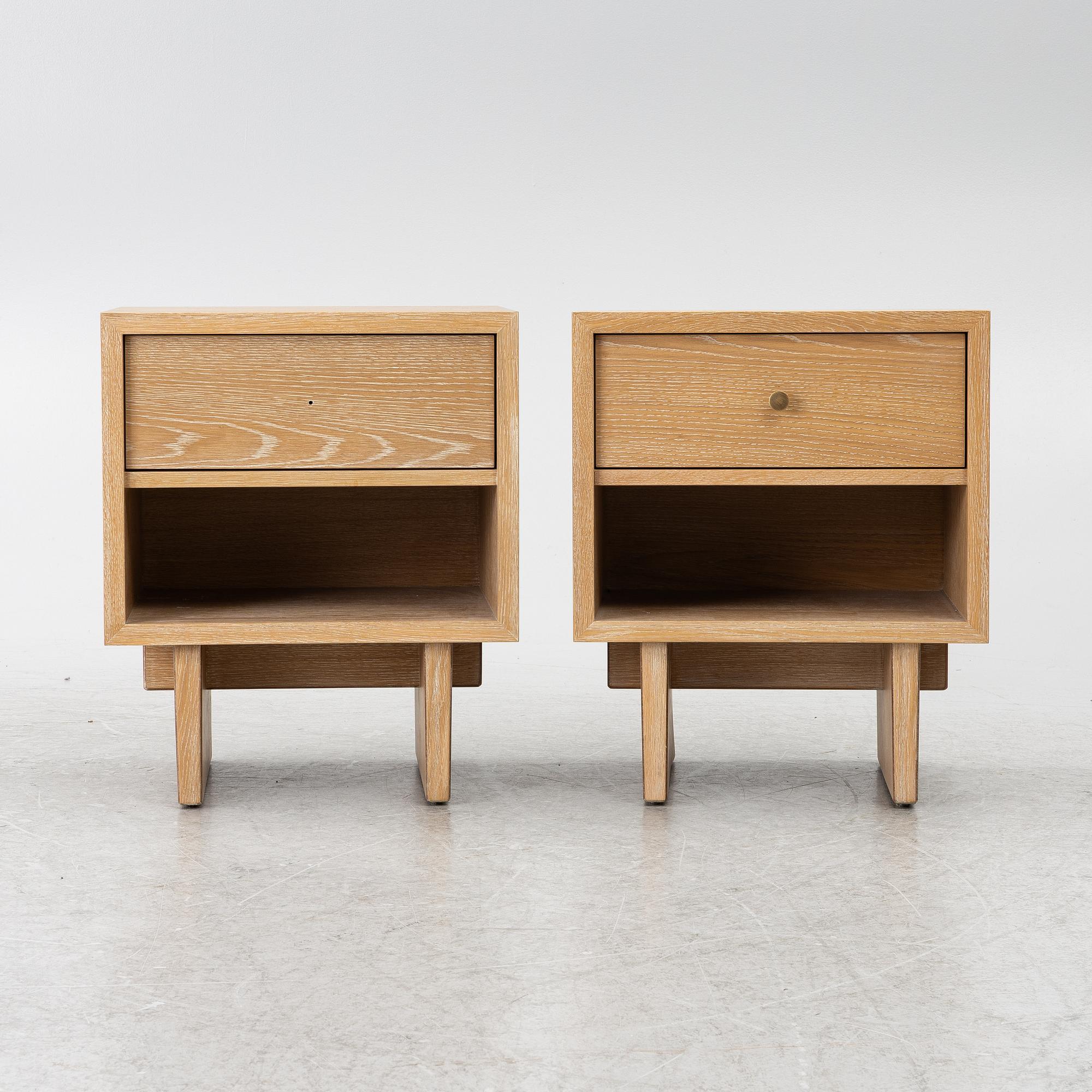 Space Copenhagen, A pair of bedside tables, “Private”, GUBI.