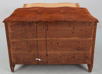 BYRÅ, tillskriven Johan Hugo Fürloh (mästare i Stockholm 1724-1745). Senbarock.