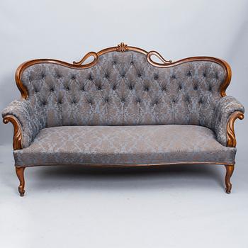 SOFFA, rokokostil, 1800-talets slut.
