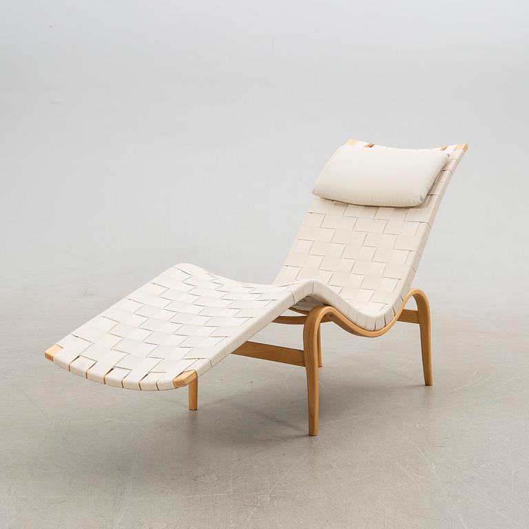 Bruno Mathsson, reclining chair, "Mi 36", Bruno Mathsson International, Värnamo, 2000.