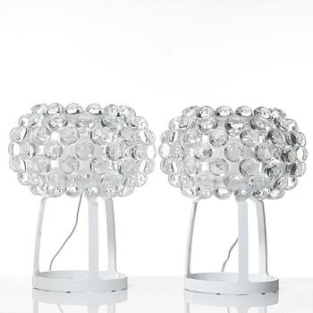 Patricia Urquiola & Eliana Gerotto, bordslampor, ett par, "Caboche Piccola", Foscarini, Italien, efter 2005.