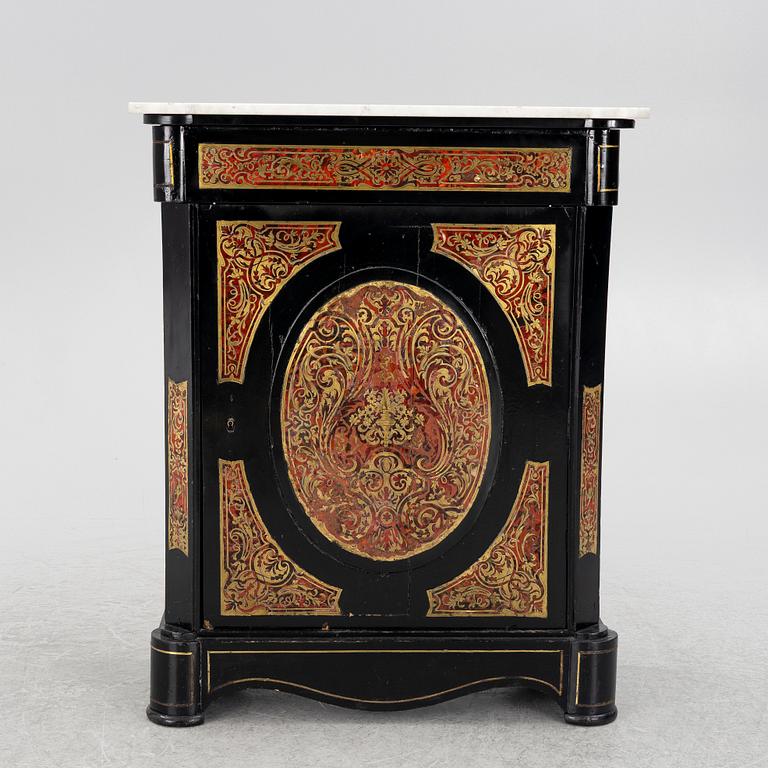 A Boulle style cabinet, circa 1900.