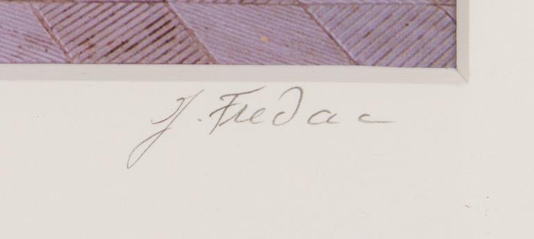 Jeanne Fredac, photograph, signed and dated 2017, numbered 58/80.