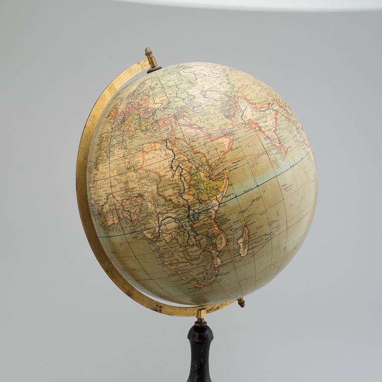 A second quarter of the 20th century globe.
