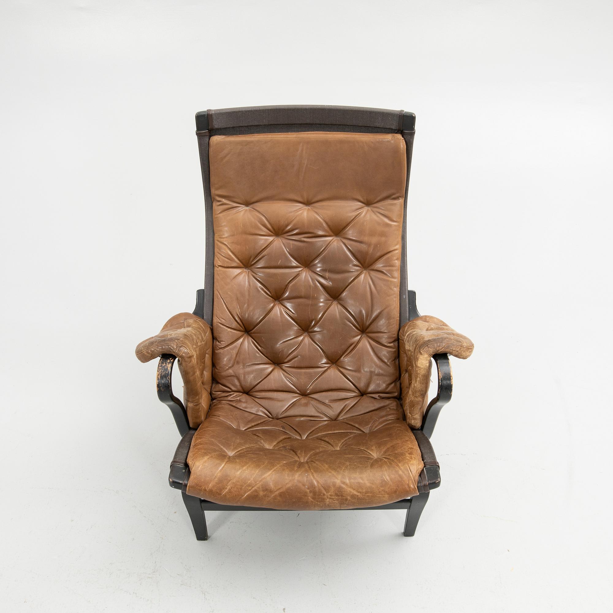 Bruno Mathsson, armchair, "Pernilla", DUX, second half of the 20th century.