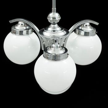 TAKLAMPA, Art Deco, 1930-tal. Höjd ca 71 cm.