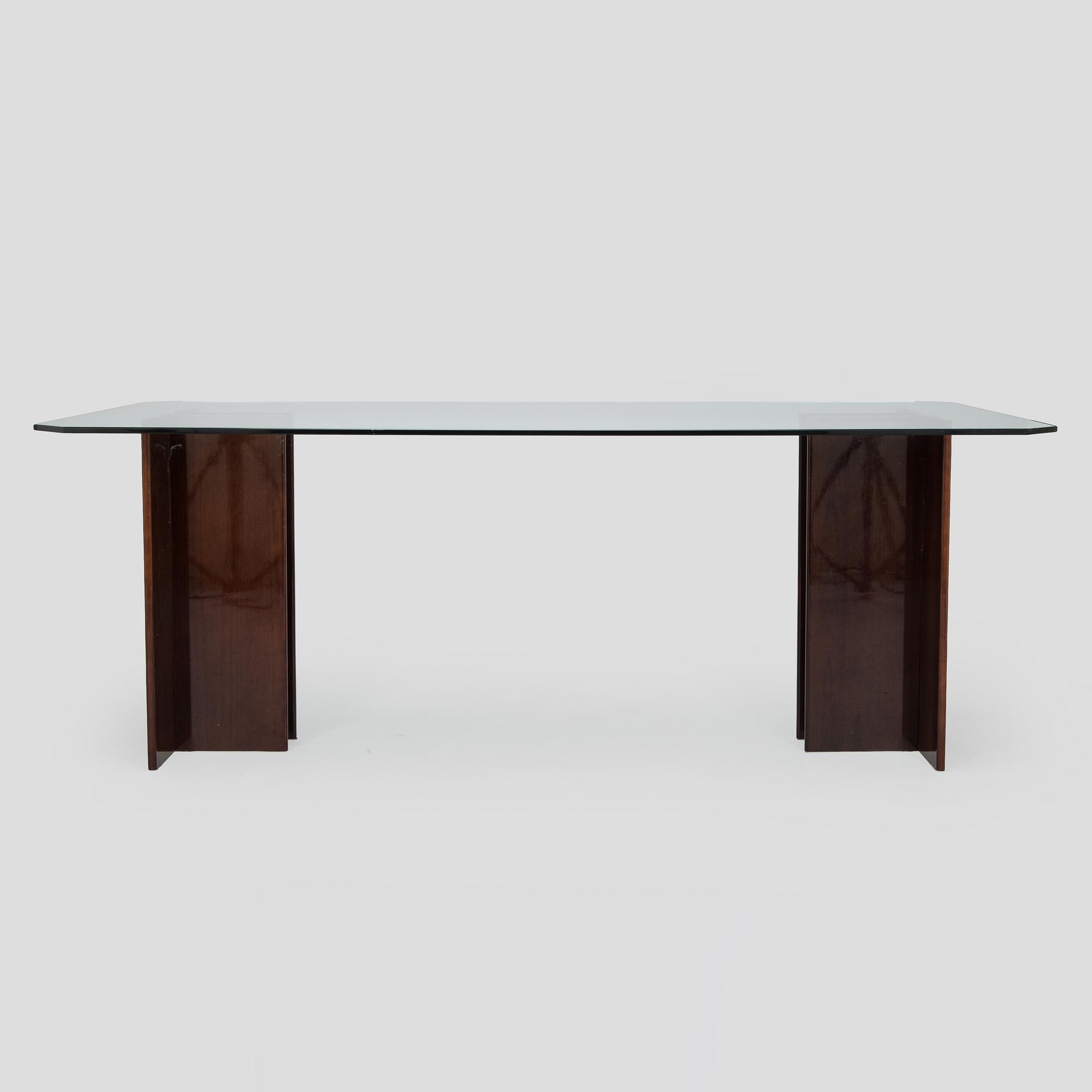 A 21st century dining table, Italy.