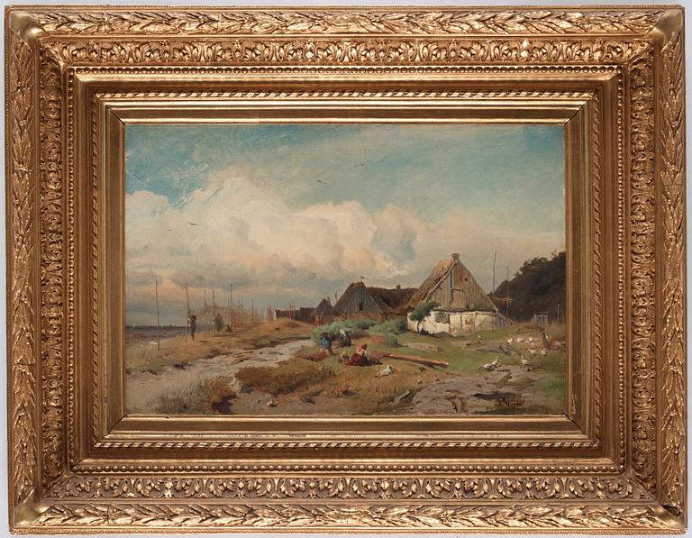 Gustaf Rydberg, Fishing village.