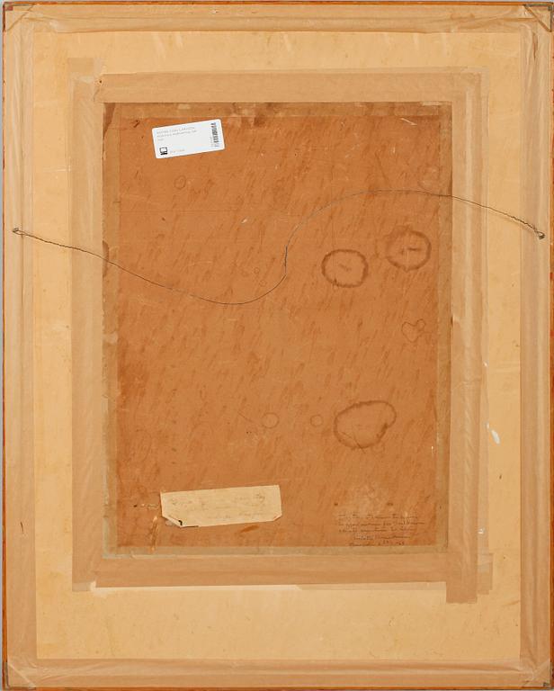 CARL LARSSON, tillskriven, kolteckning, bär sign.