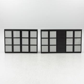 Titti Fabiani, bookcase, 5 sections, "Book", Ideal Form Team.