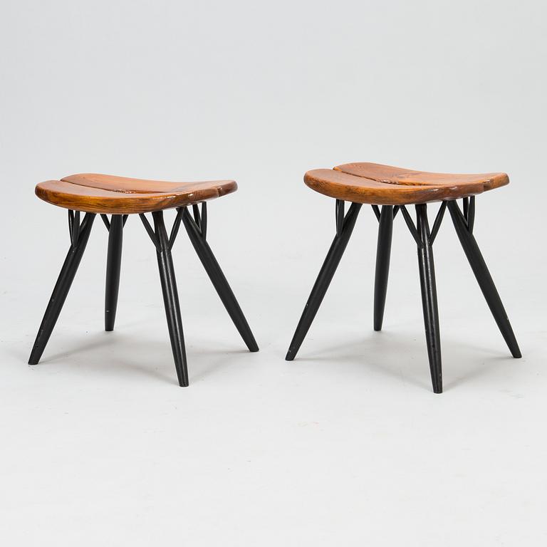 ILMARI TAPIOVAARA, jakkaroita, 2 kpl, "Pirkka" Laukaan Puu, 1960-luku.