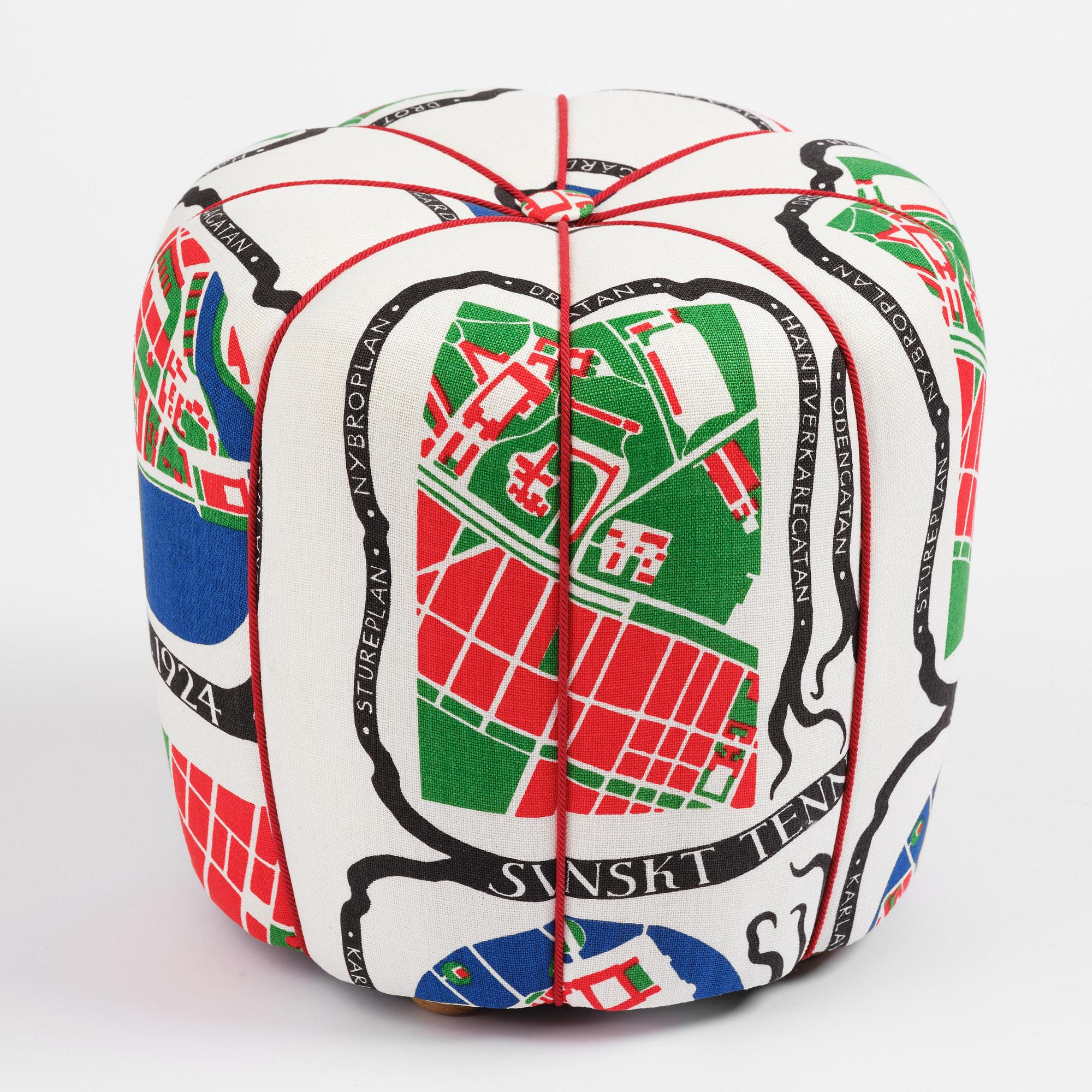 Josef Frank, pall, modell 530, Firma Svenskt Tenn, 2023, jubileumsexemplar.