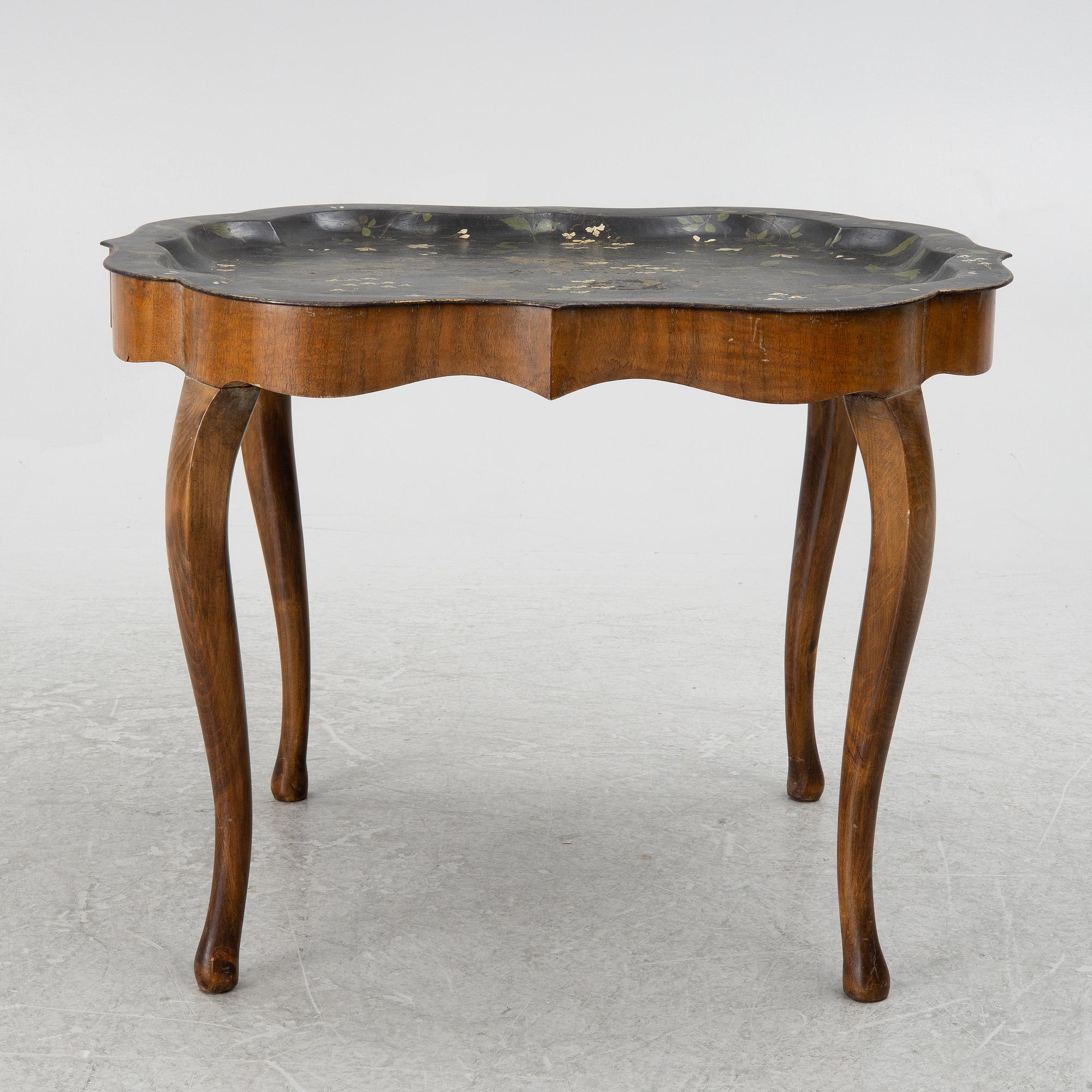 Brickbord, rokokostil, 1800-tal.