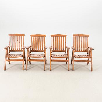 Garden armchairs 4 pcs KWA late 20th century.