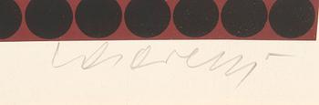 Victor Vasarely, serigrafi signerad och numrerad  109/250.