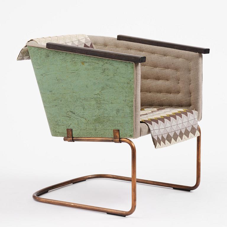 Mats Theselius, an "Hommage à Sigurd Lewerentz" armchair, ed. 38/123, Källemo, Värnamo, post 2012.