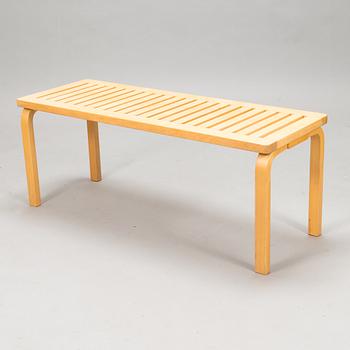 Alvar Aalto, A late 20th century '153A' bench for Artek.